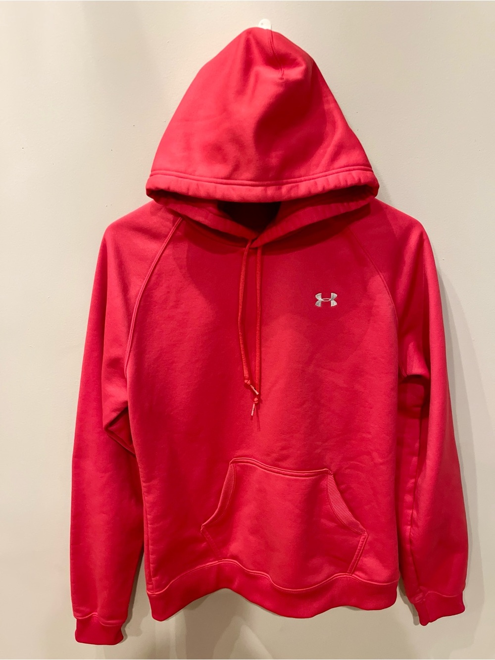 Under Armour Dark Pink Hooded Pullover Sweatshirt
